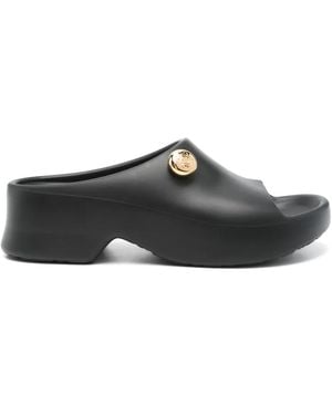 Loewe 30Mm Foam Pebble Mules - Grey