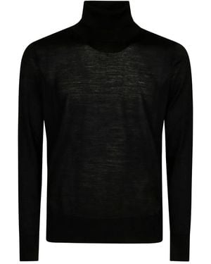 Alpha Industries ハイネック セーター - ブラック