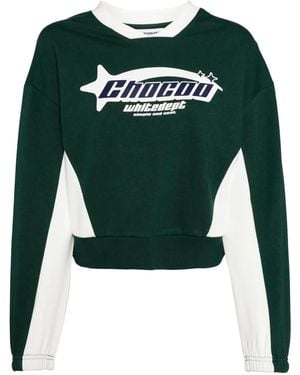 Chocoolate ロゴ スウェットシャツ - グリーン