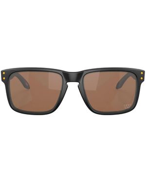 Oakley Holbrook Square-Frame Sunglasses - Gray