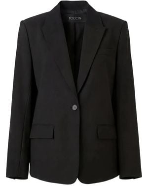 Toccin Blazer Boyfriend Willa - Black