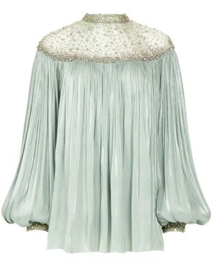 Costarellos Blusa Timea Con Decorazione - Verde