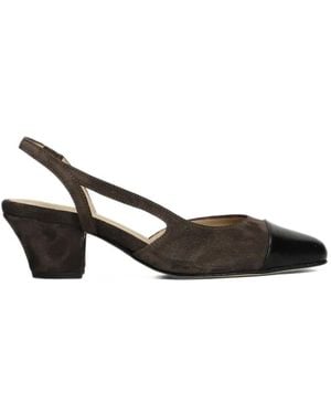 Anniel Slingback-Pumps Mit Kroko-Effekt - Mehrfarbig