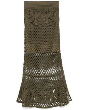 Pinko Mid-Length Skirt - Green