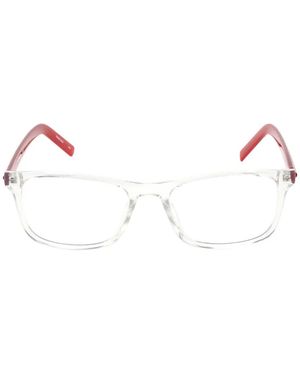 Converse Cv5011 Rectangle-Frame Glasses - Natural