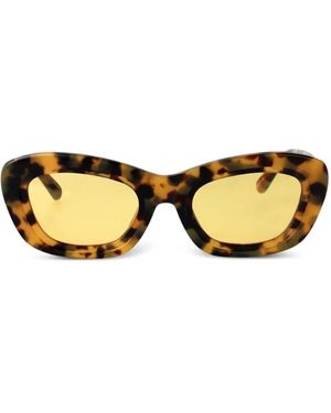 The Attico Raina Sunglasses - Natural