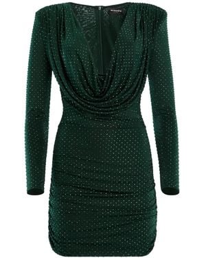 retroféte Alpine Mini Dress - Green