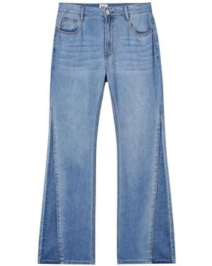 B+ AB Panelled Jeans - Blue