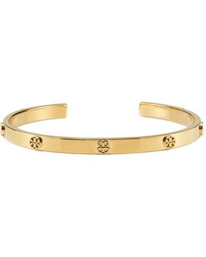 Tory Burch Icon Stud Cuff Bracelet - Metallic