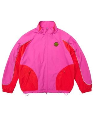 Supreme X Jordan Jacke Mit Logo-Print - Pink