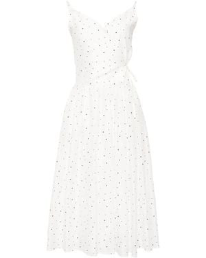 Bambah Lina Midi Dress - White