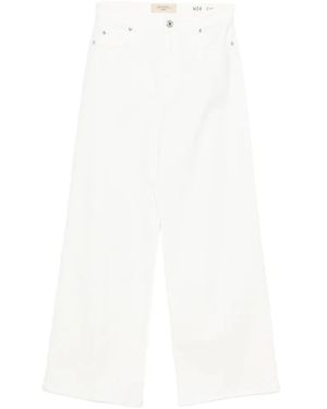 Weekend by Maxmara Pantalon Cannes À Coupe Ample - White