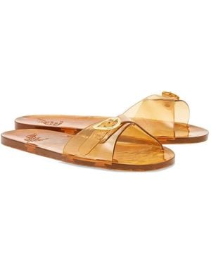 Ancient Greek Sandals Filia Jelly Sandals - Metallic