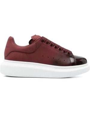 McQueen Baskets Oversized À Plateforme - Marron