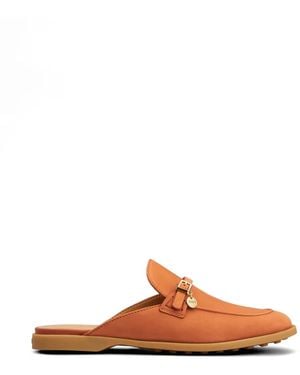 Tod's Mules con puntera en punta - Marrón
