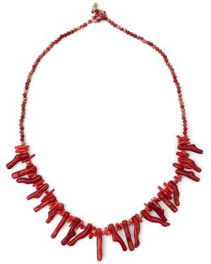 Isabel Marant Jolana Necklace - Red