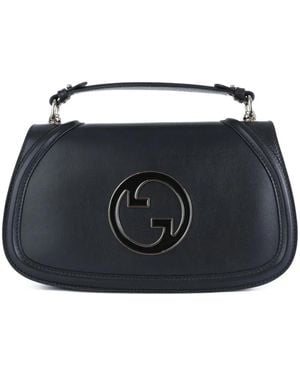 Gucci Blondie Schultertasche - Blau