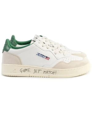 Autry Medalist Low-Top Trainers - White