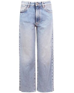 ICON DENIM Raw Jeans - Blue