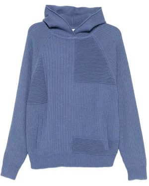Bompard Kangarro-Pocket Hoodie - Blue