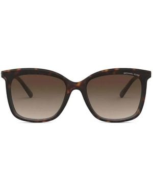 Michael Kors Zermatt Square-Frame Sunglasses - Gray