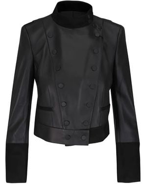 Akris Dean Button Jacket - Black
