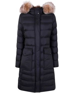 Moncler Cappotto Trapuntato - Blu