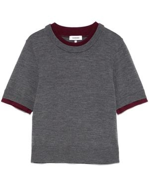 Sandro Short Sleeve T-Shirt - Grey