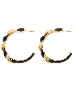 Aurelie Bidermann Orecchini A Cerchio Tempta - Metallizzato