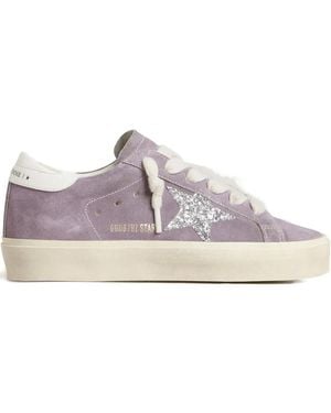 Golden Goose Hi Star Trainers - Brown