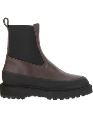 Le Monde Beryl Chelsea-Boots mit runder Kappe - Schwarz