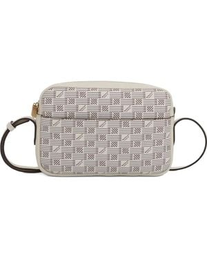 Moreau Savoie 24 Pm Schultertasche Mit Monogrammmuster - Grau