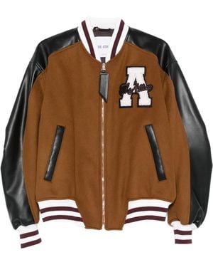 The Attico University Bomber Jacket - Brown