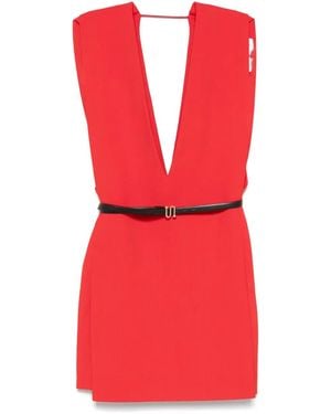 Sportmax Agrume Mini Dress - Red