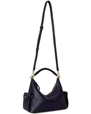 Ralph Lauren Leather Tote Bag - Blue