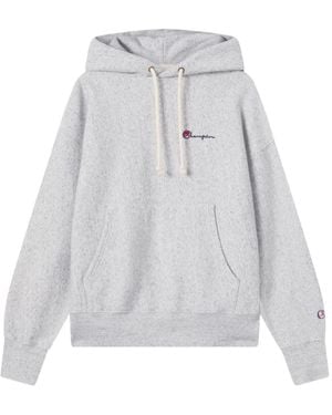 Champion Drawstring Hoodie - White