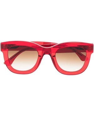 Thierry Lasry Gambly Square-Frame Sunglasses - Red