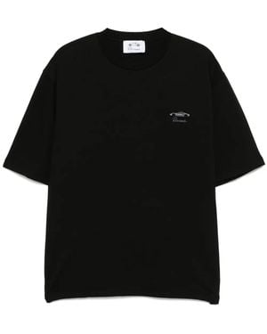 Riocam Camiseta Con Coche Bordado - Negro