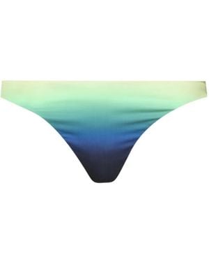 CASABLANCA Gradient-Print Bikini Bottoms - Green
