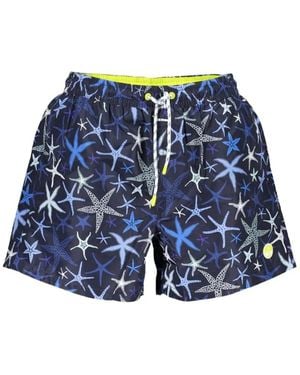 North Sails Starfish-Print Swim Shorts - Blue
