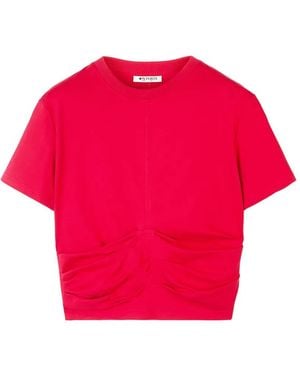 Ports 1961 Ruched T-Shirt - Pink