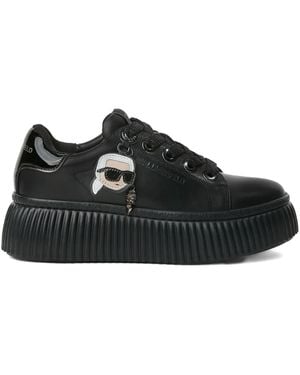 Karl Lagerfeld Krepper Twin スニーカー - ブラック