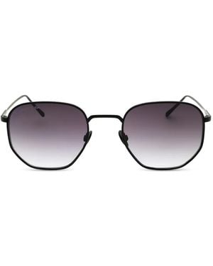 Lacoste Geometric-Frame Sunglasses - Black