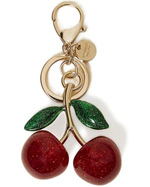 Twinset Cherry Charm Keyring - White