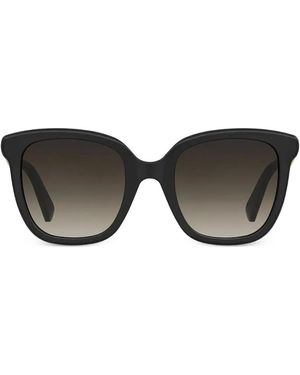 Moschino Eyewear スクエアフレーム サングラス - ブラック