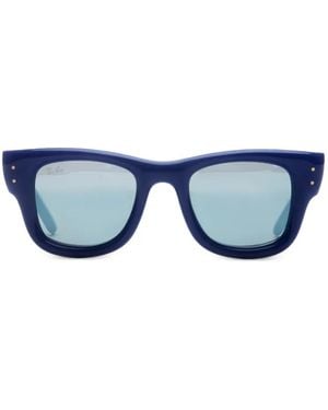 Ray-Ban A$Ap Rocky Wayfarer Puffer Sunglasses - Blue
