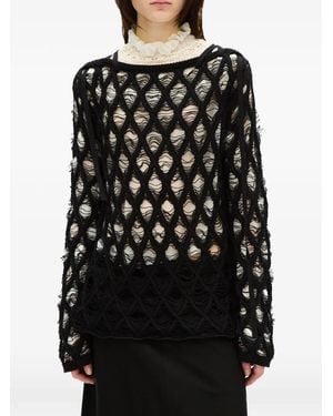 Ann Demeulemeester Izabel Sweater - Black