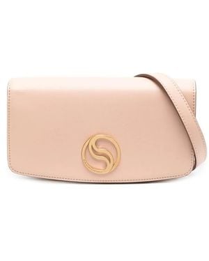 Stella McCartney Bandolera S-Wave - Rosa