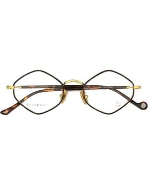 Eyepetizer Marina Brille Mit Geometrischem Gestell - Braun