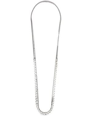 Werkstatt:münchen Chain-Link Necklace - White